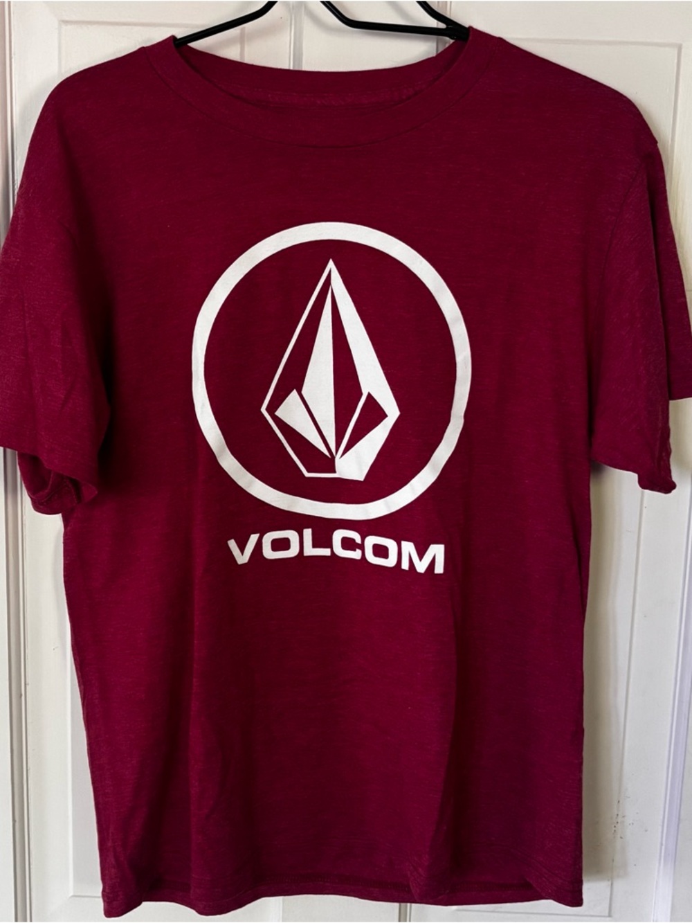 Volcom Red Logo Graphic Tee Youth XL Teen Skate Shirt